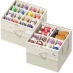 NestOrganix 2 Pack Shoe Organizer f