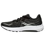 Saucony Men's Omni 20 Running Shoe, Black/White, 10 UK