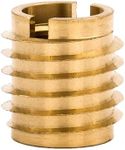 E-Z Lok Threaded Insert, Brass, Kni