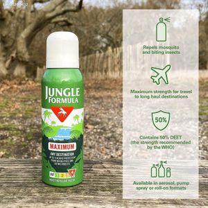Jungle Formula Maximum Insect Repellent Aerosol, 125ml, Pack of 3