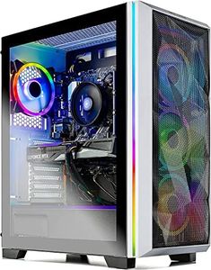 Skytech Gaming Chronos Gaming PC Desktop – Intel Core i5 12600K 3.7 GHz, RTX 3070, 1TB NVME SSD, 16G DDR4 3200, 650W Gold PSU, AC Wi-Fi, Windows 10 Home 64-bit