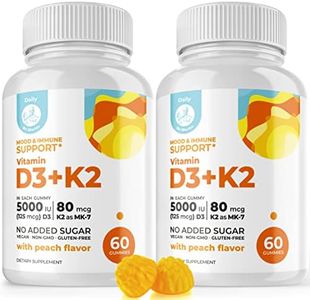 Dr. Moritz Vitamin D3 Gummies (5000 IU) with K2