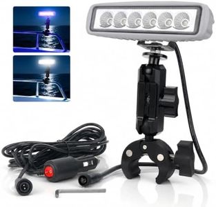 ULITECO Clamp On LED Boat Spreader Light, 6 Inch 18W Dual Color