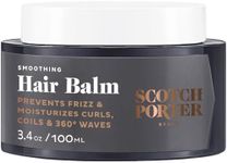 Scotch Porter Smoothing Hair Balm for Men | Instantly Controls, Moisturizes, Defines & Adds Shine | Free of Parabens, Sulfates & Silicones | Vegan | 3.4oz