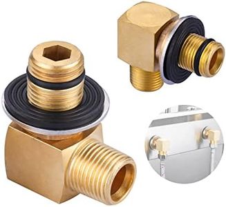 2PCS Installation Kit Commercial Faucet, iVIGA Wall Mounting Faucets Installation kit Replacement 1/2" NPT, Back Splash Mount Set Connector Adapter for Stainless Steel Commercial Prep & Utility Sink