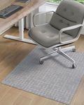 DEXI Office Chair Mat fo Hardwood Floor, Non Slip Scratch Resistant Waterproof Computer Desk Chair Mat, Office Floor Carpet for Rolling Chair, 35"x47", Grey