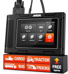 ANCEL Heavy Duty Truck Scanner HD3400 Diesel Scan Tool for Cummins, Detroit, Caterpillar, Paccar with DPF Regen, All-System Diesel Diagnostic Tool OBD2 Scanner Truck & Car 2 in 1 Code Reader