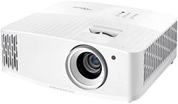 Optoma UHD35x True 4K UHD Gaming Projector 3,600 Lumens 4.2ms Response Time at 1080p with Enhanced Gaming Mode 240Hz Refresh Rate HDR10 & HLG