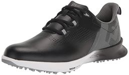 FootJoy Men's FJ Fuel Golf Shoe, Black/Charcoal, 7.5 Wide