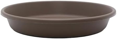 Classic Pot Saucers, 13-7/8" Outside Dimension, Chocolate