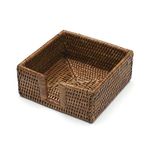 Entertaining with Caspari Rattan Luncheon Napkin Holder