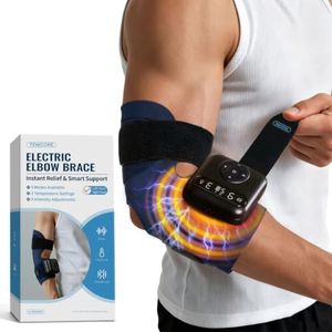 TENICORE Cordless Elbow Brace Massager with Heat for Tendonitis, Unisex