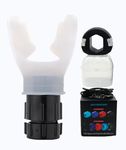 Oxyboost, Lung Trainer With a Jaw Line Shaper Set, Oxyflow Breathing Trainer Oxyboost Breathing Device Lung Exerciser, 2 Pcs Oxyboost Jawline Chewing Gum For Facial Breathing Trainer