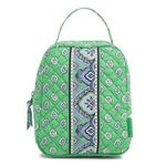 Vera Bradley 39756-19070 Cotton Bunch Lunch Bag, Garden Green Leaf