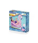 Bestway Pink Flamingo Pool Float, Kids Inflatable Ride-On with Handles, Swimming Pool and Beach Toy