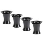 Speaker Port Tubes for Bass Enhancer, Subwoofer Air Ports Repalcement & DIY Parts 76mm x 90mm Speaker Cabinet Port Tube, 4-Pcs