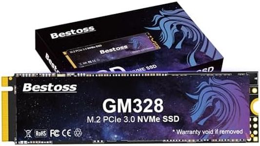 2TB NVMe M.2 2280 SSD, PCIe Gen3 3D NAND Internal Solid State Drive, Dynamic SLC Cache, Up to 3500MB/s, For Students, Office Work, Gaming, Home Entertainment, Compatible with Desktop or Laptop GM328
