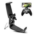 DLseego Compatible with Xbox One Controller Phone Mount Clip, Foldable Phone Holder for Game Controller, Mobile Game Folder for Xbox One S/X, Wireless Controller XL