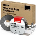 GAUDER Magnetic Tape Dispenser + 1x Replacement Magnetic roll (19 mm x 6 m)