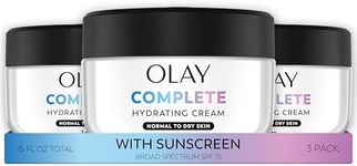 Face Moisturizer by Olay Complete All Day UV Moisture Cream, SPF 15, Normal Skin, 2 Ounce (Pack of 3)