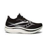 Saucony Women's Endorphin Pro 2 Running Shoe - Color: Black/White - Size: 7 - Width: Regular