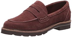 Anne Klein Women's Emmylou Loafer Flat, Dk Brown, 4 UK