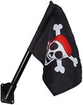 Gorilla Playsets Pirate Flag Swing Set Accessory with Mounting Hardware, Black