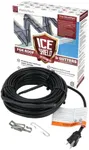 WarmlyYours Ice Shield Roof & Gutter Deicing Cable Kit, Protect from Ice and Snow Damage (80 fit)