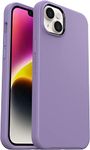 OtterBox iPhone 14 Plus Symmetry Series Case - You Lilac IT (Purple), Ultra-Sleek, Wireless Charging Compatible, Raised Edges Protect Camera & Screen