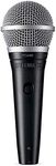 Shure PGA48 Dynamic Microphone - Handheld Mic Vocals With Cardioid Pick-up Pattern, Discrete On/Off Switch, 3-pin XLR Connector, 15' XLR-to-QTR Cable, Stand Adapter And Zipper Pouch (PGA48-QTR)
