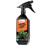 Grow Buddha House Plant Food Spray - 350ml Foliar Fertiliser - Indoor Plant Food Magic - Ready-to-Spray Elixir for Happy, Healthy House Plants