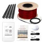 WarmlyYours TCT120-KIT-OT-040 TempZone Electric Floor Heating Cable Kit with Strips, 40 ft. (10 sq. ft.)