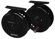 Okuma Sierra Diecast Aluminum Fly Reel, 7/8 WT. Black