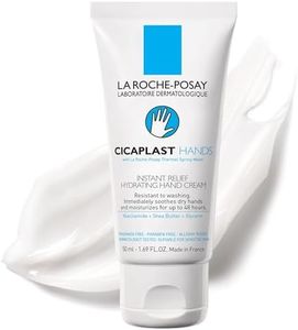 La Roche-Posay Cicaplast Hand Cream, Instant Relief Moisturizing Dry Hands Shea Butter Lotion for Dry Cracked Hands, Non Greasy, Fragrance Free, 1.69 Fl Oz (Pack of 1)