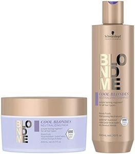 Schwarzkopf Professional - Duo Pack Shampoo e Maschera Cool Bionde Neutralizzante Viola Per Tutti I Tipi Di Capelli
