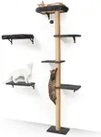 FUKUMARU Cat Wall Shelves, Stable 3