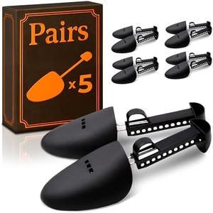 5 Pairs Shoe Trees for Sneakers - Shoe Trees for Men Shoe Stretcher for Sneakers Shoe Tree Boot Shaper Shoe Trees for Women - Shoe Shape Holder Boot Tree Shoe Shaper Shoe form Holder Shoe & Boot Trees