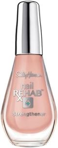 Sally Hansen Nail Rehab Strengthener, Jasmine, Rose and Vitamin E formula helps strengthen and protect your nails, instantly fills in ridges