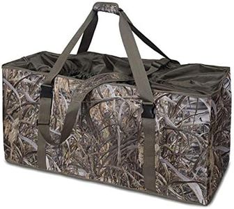 mydays 12 Slot Duck Decoy Bag, Slotted Decoy Bags, Hunting Gear, Duck Hunting Bag with Waterfowl Hunting Blind Camouflage Printing (Camo1, L)