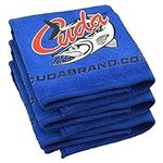 Cuda Microfiber Towels, Package of 
