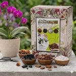 4 in One Orchid Potting Mix. Soil Less, Ready to Use. Added Coco Husk, Pure Pine Bark, Charcole and Perlite. (5Lit)