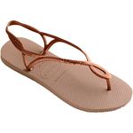 Havaianas Women Luna, Rose Gold/Rose Gold, 4.5/5