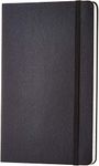amazon basics Classic Notebook, Ruled - (130 Mm X 210 Mm) - 240 Pages (Black)