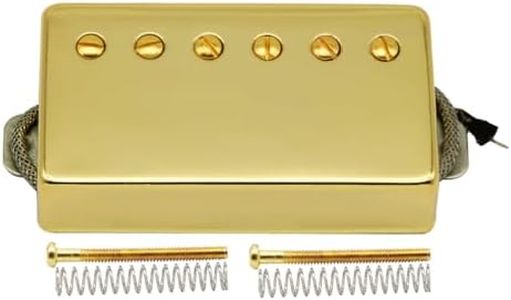 FLEOR Alnico 5 Electric Guitar Humbucker Pickup Neck Pickups Golden Fit Gibson Les Paul Guitar Part