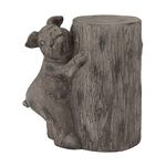 Deco 79 Outdoor Waterproof Resin Garden Sculpture Patio Yard Lawn Porch Art Decoration Ornament, Ceramic, Brown, 16" L x 10" W x 16" H