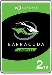 Seagate Barracuda 2TB Internal Hard Drive HDD – 2.5 Inch SATA 6Gb/s 5400 RPM 128MB Cache for Computer Desktop PC – Frustration Free Packaging (ST2000LM015)