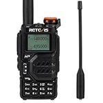 Retevis RA79 Walkie Talkie Professional, Dual Band Ham Radio with Channel Sync, Air Band Reception, 1400mAh Battery Handheld Radio for Hunting, Travelling, Hiking, Long Distance Two Way Radio (1Pcs)