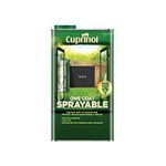 Cuprinol One Coat Sprayable Fence Treatment Black 5 Litre