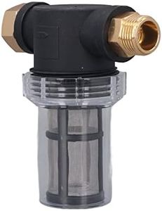 Garden Hose Filter, Inline Water Filter Sediment Rv Hose Inlet Filter Sediment Attachment Inline Cold Plunge for High Pressure Washer The Whole House Water Prefilter
