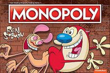 Monopoly Ren & Stimpy Board Game | Based on The Nickelodeon Series Ren & Stimpy | Officially Licensed Ren & Stimpy Merchandise | Themed Classic Monopoly Game